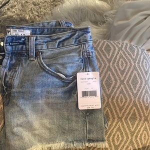 Free people Jean shorts